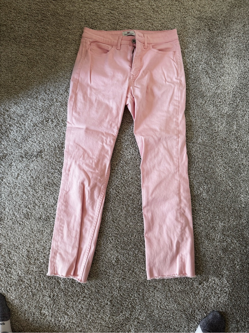 Vineyard Vines Pink Straight-Leg jeans
